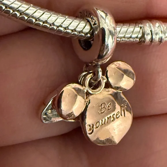 Disney Silver and Gold Mickey Charm - Picture 5 of 5